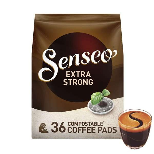 Senseo ® Kaffepuder - ekstra stærke - 36 stk i gruppen HJEM, HUS & HAVE / Husholdningsapparater / Kaffe og espresso / Kaffekapslar hos TP E-commerce Nordic AB (C94606)