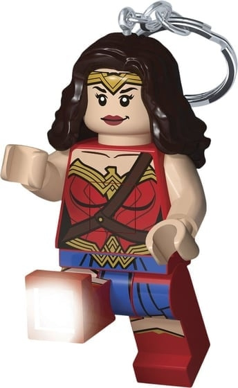 Euromic LEGO - DC Comics - LED-nøglering - Wonder Woman (4002036-KE117H) i gruppen SPORT, FRITID & HOBBY / Sjove gadgets / Sjove gadgets hos TP E-commerce Nordic AB (C94618)