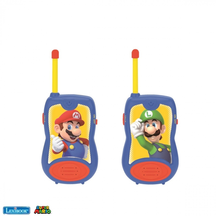 Lexibook Super Mario - Walkie Talkie (120 m) (20217) i gruppen LEGETØJ, BØRN & BABY / Legetøj / Elektronik og medier / Anden elektronik og medier hos TP E-commerce Nordic AB (C94628)