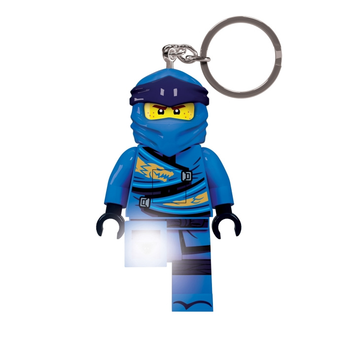 LEGO - Nøglering m/LED Ninjago - Jay (4004036-LGL-KE148) i gruppen SPORT, FRITID & HOBBY / Accessories / Øvrige accessories hos TP E-commerce Nordic AB (C94631)