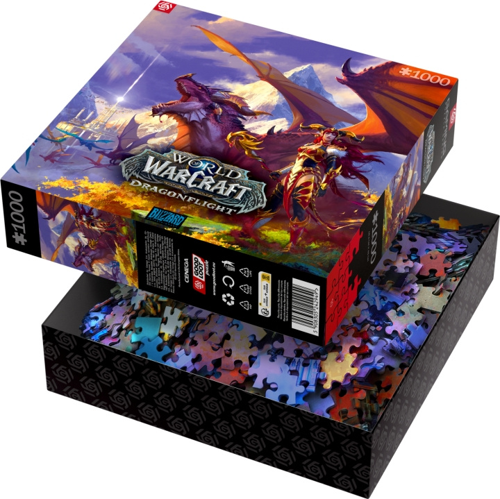 Good Loot Spilpuslespil: World of Warcraft Dragonflight Alexstrasza-puslespil - 1000 i gruppen SPORT, FRITID & HOBBY / Hobby / Puslespil hos TP E-commerce Nordic AB (C94647)