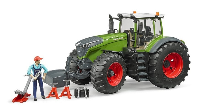 Bruder Traktor Fendt 1050 Vario med mekaniker (04041) i gruppen LEGETØJ, BØRN & BABY / Legetøj / Legetøjsbiler hos TP E-commerce Nordic AB (C94661)