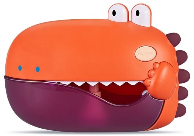 Magni Dino boblemaskine - Orange ( 3570 ) i gruppen LEGETØJ, BØRN & BABY / Udeleg & Sport / Vandleg, bad og strand hos TP E-commerce Nordic AB (C94667)