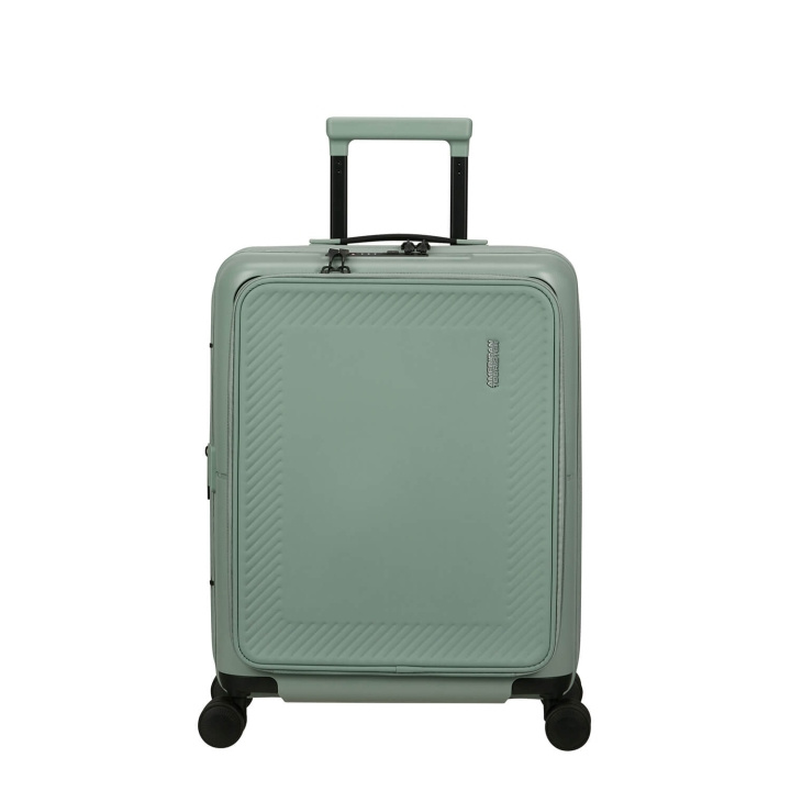 American Tourister Kuffert DashPop Spinner 55/23 Front Pocket Laptop Iceberg Green i gruppen SPORT, FRITID & HOBBY / Rejsetilbehør / Rejsetasker hos TP E-commerce Nordic AB (C94699)