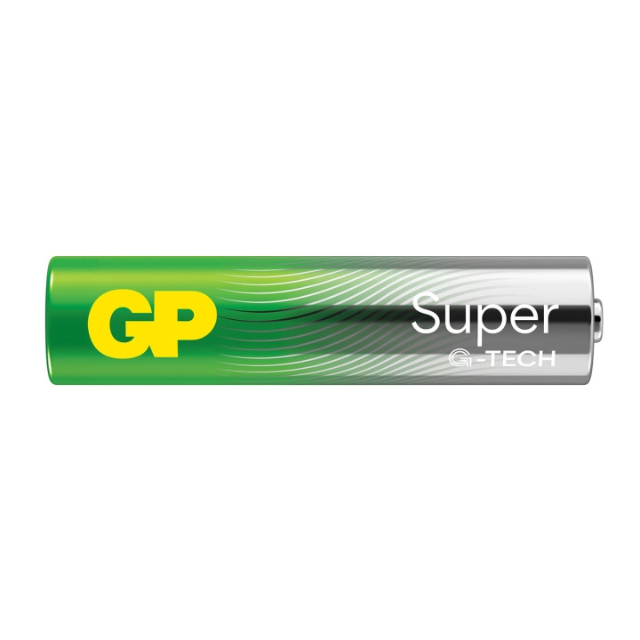 GP Batteri Super Alkaline AAA LR03 4-Pak i gruppen HJEMMEELEKTRONIK / Batterier og opladere / Batterier / AAA hos TP E-commerce Nordic AB (C94736)