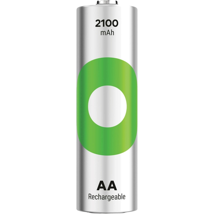 GP Batteri Recyko NiMH AA HR6 2100mAh 4-Pak i gruppen HJEMMEELEKTRONIK / Batterier og opladere / Batterier / AA hos TP E-commerce Nordic AB (C94755)