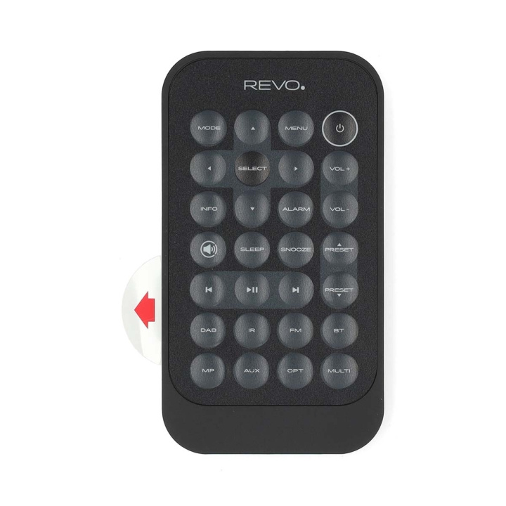 REVO Remote Control (small) SuperSystem i gruppen HJEMMEELEKTRONIK / Lyd & billede / Tv og tilbehør / Fjernbetjeninger hos TP E-commerce Nordic AB (C94824)