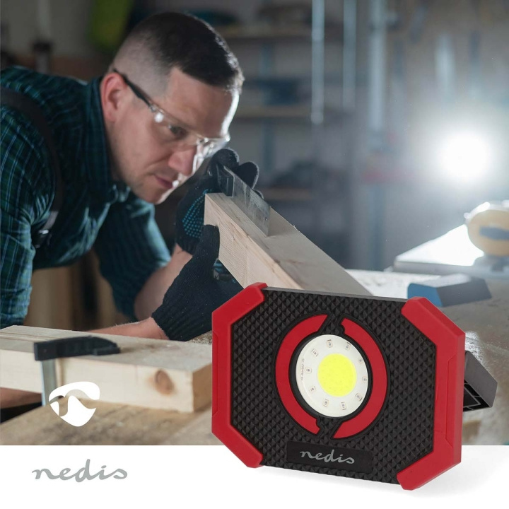 Nedis Rechargeable COB LED work light i gruppen HJEM, HUS & HAVE / Elektricitet & Belysning / Arbejdsbelysning hos TP E-commerce Nordic AB (C94838)