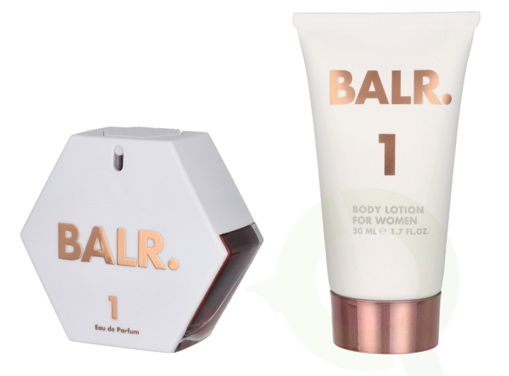 Balr. 1 FOR WOMEN Giftset 80 ml Edp Spray 30ml/Body Lotion 50ml i gruppen SKØNHED & HELSE / Gaveæske / Gaveæske til hende hos TP E-commerce Nordic AB (C94984)