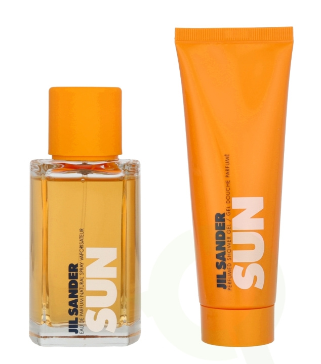 Jil Sander Sun Women Giftset 150 ml Edp Spray 75ml/Shower Gel 75ml i gruppen SKØNHED & HELSE / Gaveæske / Gaveæske til hende hos TP E-commerce Nordic AB (C94988)