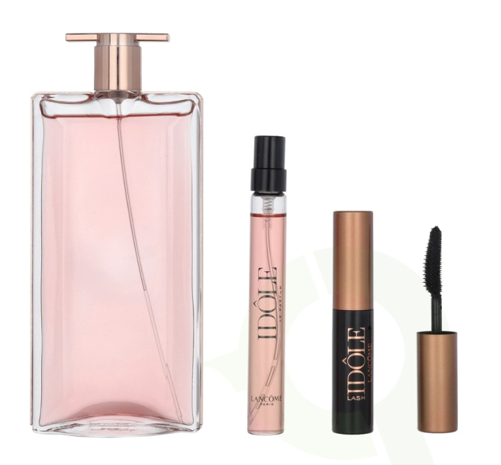 Lancome Idole Giftset 62.5 ml Edp Spray 50ml/Edp Spray 10ml/Lash Idole 2,5ml i gruppen SKØNHED & HELSE / Gaveæske / Gaveæske til hende hos TP E-commerce Nordic AB (C94992)