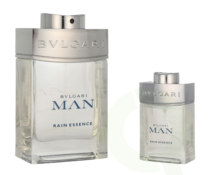 Bvlgari Man Rain Essence Giftset 115 ml Edp Spray 100ml/Edp Spray 15ml i gruppen SKØNHED & HELSE / Gaveæske / Gaveæske til ham hos TP E-commerce Nordic AB (C94997)