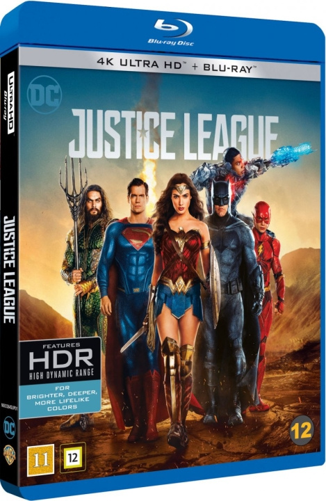 Justice League (4K Blu-Ray) i gruppen HJEMMEELEKTRONIK / Lyd & billede / Tv og tilbehør / Film / Blu-ray hos TP E-commerce Nordic AB (C95048)