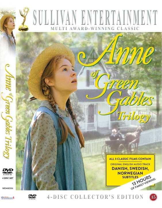 Anne fra Grønnebakken: Den komplette samling (4 Disc) - DVD (Nordic version) Anne from Green Gables The original miniseries i gruppen HJEMMEELEKTRONIK / Lyd & billede / Tv og tilbehør / Film / DVD hos TP E-commerce Nordic AB (C95054)