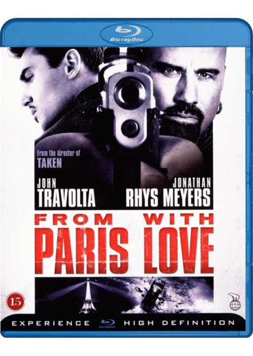 From Paris with love - (Blu-ray) i gruppen HJEMMEELEKTRONIK / Lyd & billede / Tv og tilbehør / Film / Blu-ray hos TP E-commerce Nordic AB (C95069)