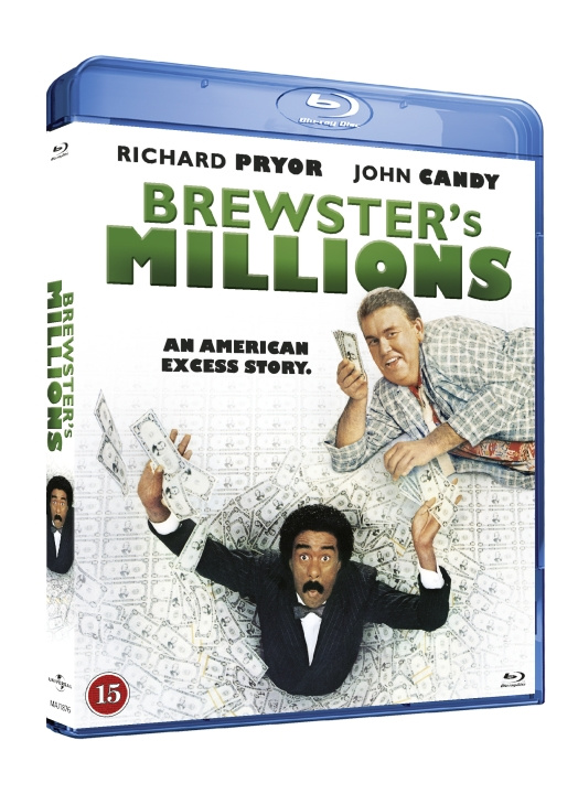 Brewster\'s Millions (1985) i gruppen HJEMMEELEKTRONIK / Lyd & billede / Tv og tilbehør / Film / Blu-ray hos TP E-commerce Nordic AB (C95138)