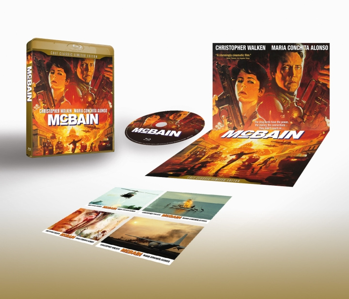 McBain Limited Edition Blu-Ray i gruppen HJEMMEELEKTRONIK / Lyd & billede / Tv og tilbehør / Film / Blu-ray hos TP E-commerce Nordic AB (C95215)