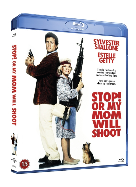 Stop! Or My Mom Will Shoot i gruppen HJEMMEELEKTRONIK / Lyd & billede / Tv og tilbehør / Film / Blu-ray hos TP E-commerce Nordic AB (C95230)