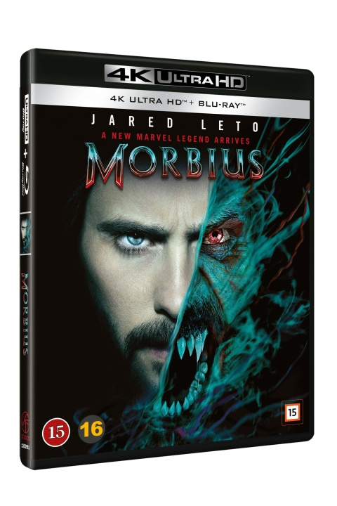 Morbius 4K UHD Blu-ray i gruppen HJEMMEELEKTRONIK / Lyd & billede / Tv og tilbehør / Film / Blu-ray hos TP E-commerce Nordic AB (C95247)