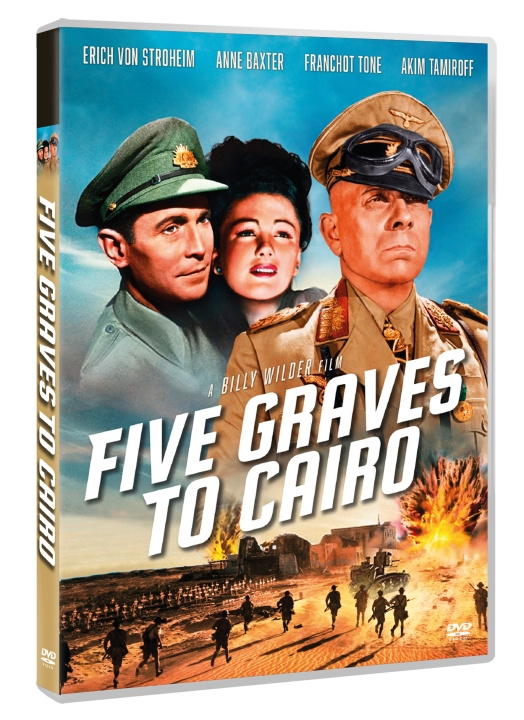 Five Graves to Cairo i gruppen HJEMMEELEKTRONIK / Lyd & billede / Tv og tilbehør / Film / DVD hos TP E-commerce Nordic AB (C95296)