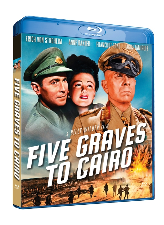 Five Graves to Cairo i gruppen HJEMMEELEKTRONIK / Lyd & billede / Tv og tilbehør / Film / Blu-ray hos TP E-commerce Nordic AB (C95297)