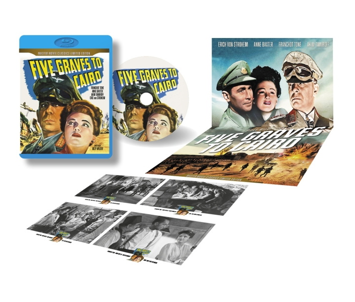 Five Graves to Cairo i gruppen HJEMMEELEKTRONIK / Lyd & billede / Tv og tilbehør / Film / Blu-ray hos TP E-commerce Nordic AB (C95298)