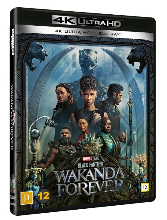 Black Panther: Wakanda Forever Blu-ray 4K UHD i gruppen HJEMMEELEKTRONIK / Lyd & billede / Tv og tilbehør / Film / Blu-ray hos TP E-commerce Nordic AB (C95319)