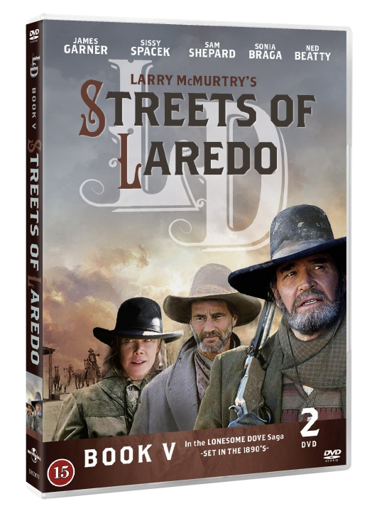 Streets Of Laredo (Mini series – 2 DVD box - book V) i gruppen HJEMMEELEKTRONIK / Lyd & billede / Tv og tilbehør / Film / DVD hos TP E-commerce Nordic AB (C95344)