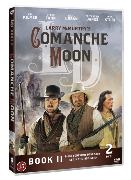 Comanche Moon (Mini series - 2 DVD box - book II) i gruppen HJEMMEELEKTRONIK / Lyd & billede / Tv og tilbehør / Film / DVD hos TP E-commerce Nordic AB (C95346)