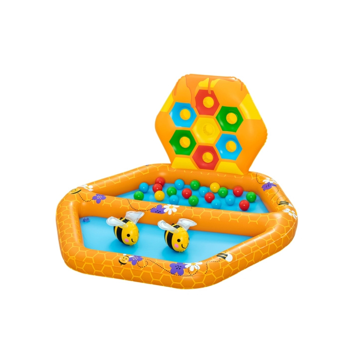 Bestway Lil\' Beehive Baby Pool & Ball Pit 2 i 1 (52639) i gruppen LEGETØJ, BØRN & BABY / Udeleg & Sport / Vandleg, bad og strand hos TP E-commerce Nordic AB (C95349)