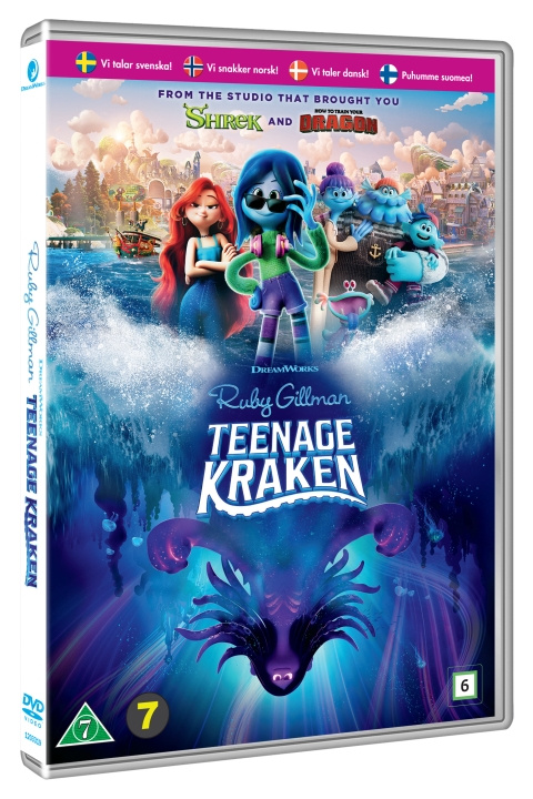 Ruby Gillman, Teenage Kraken (DVD) i gruppen HJEMMEELEKTRONIK / Lyd & billede / Tv og tilbehør / Film / DVD hos TP E-commerce Nordic AB (C95353)