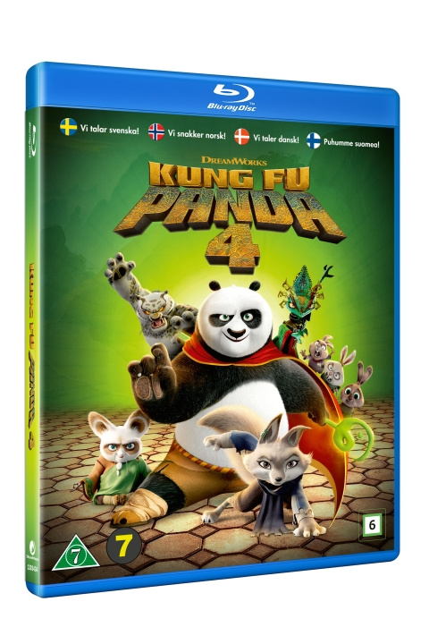 Kung Fu Panda 4 (Blu-ray) i gruppen HJEMMEELEKTRONIK / Lyd & billede / Tv og tilbehør / Film / Blu-ray hos TP E-commerce Nordic AB (C95366)