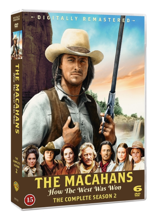 The Macahans - How The West Was Won season 2 i gruppen HJEMMEELEKTRONIK / Lyd & billede / Tv og tilbehør / Film / DVD hos TP E-commerce Nordic AB (C95397)