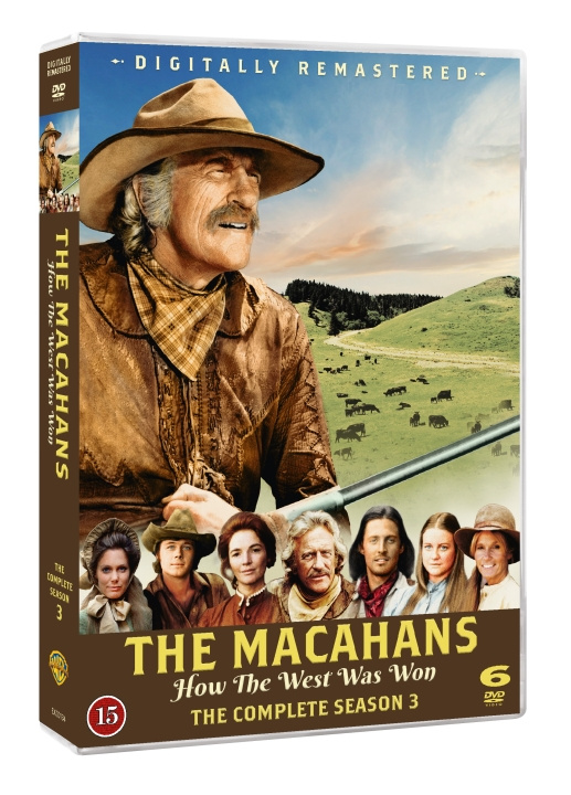 The Macahans - How The West Was Won season 3 i gruppen HJEMMEELEKTRONIK / Lyd & billede / Tv og tilbehør / Film / DVD hos TP E-commerce Nordic AB (C95398)