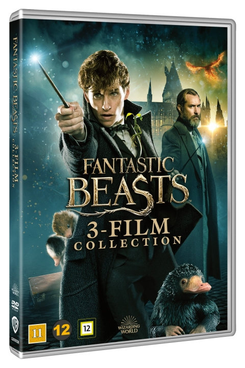 Fantastic Beasts 1-3 Film Collection (DVD) i gruppen HJEMMEELEKTRONIK / Lyd & billede / Tv og tilbehør / Film / DVD hos TP E-commerce Nordic AB (C95401)