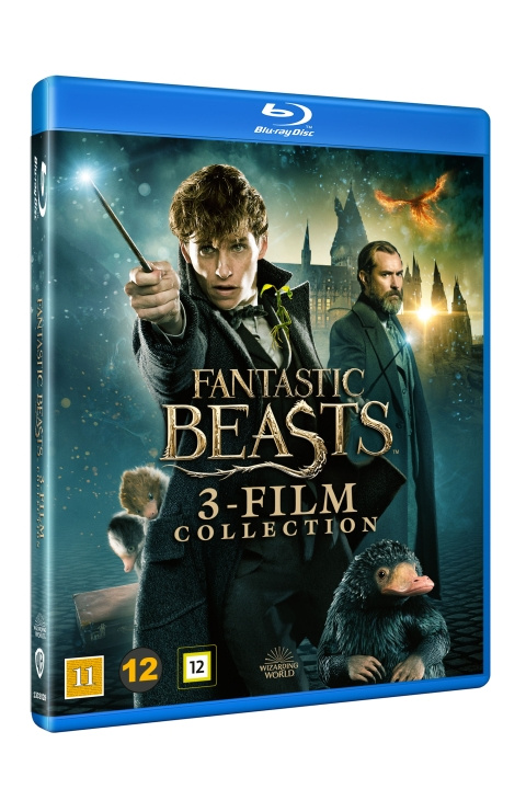 Fantastic Beasts-3 Film Collection (Blu-ray) i gruppen HJEMMEELEKTRONIK / Lyd & billede / Tv og tilbehør / Film / Blu-ray hos TP E-commerce Nordic AB (C95406)