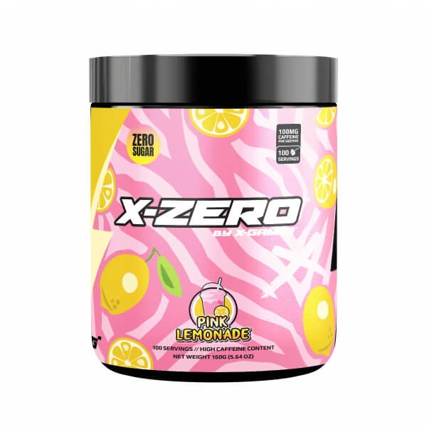 X-GAMER Energidrikpulver X-Zero 160 gram Pink Lemonade i gruppen COMPUTERTILBEHØR / GAMING / Energidrikke for gamere hos TP E-commerce Nordic AB (C95413)