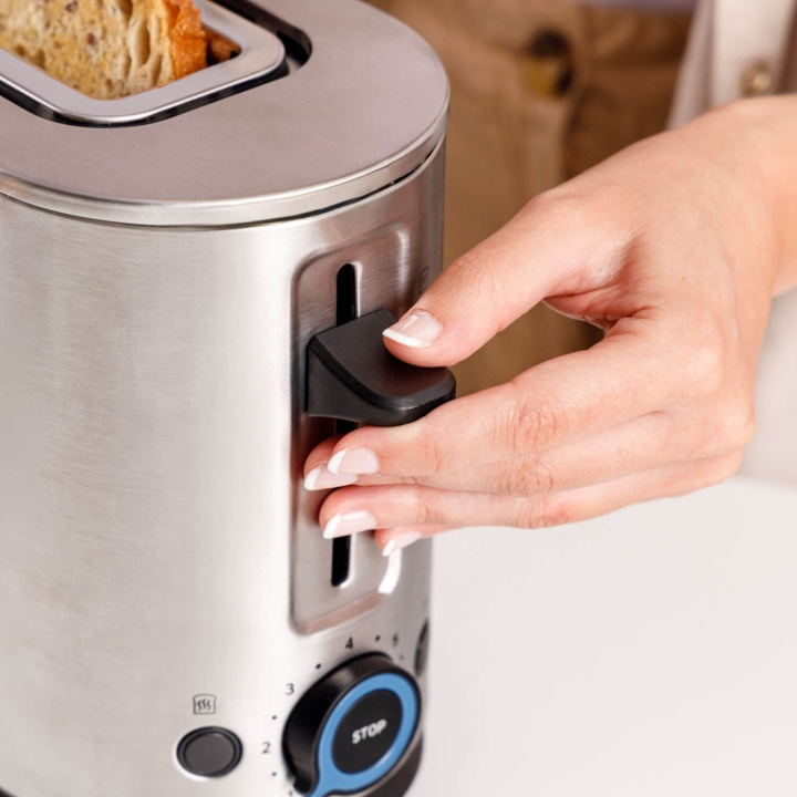 Taurus Brødrister Mytoast Legend 1 Slot Lang Rustfrit Stål i gruppen HJEM, HUS & HAVE / Husholdningsapparater / Brødristere & Sandwich Makers / Brødristere hos TP E-commerce Nordic AB (C95424)