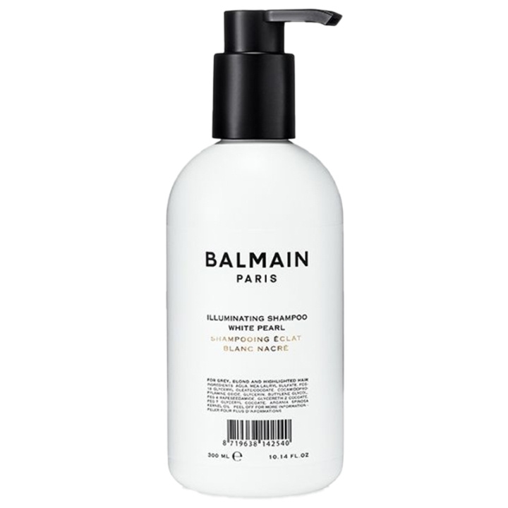 Balmain Illuminating Shampoo White Pearl 300ml i gruppen SKØNHED & HELSE / Hår og styling / Hårpleje / Hårfarve / Sølv shampoo hos TP E-commerce Nordic AB (C95499)