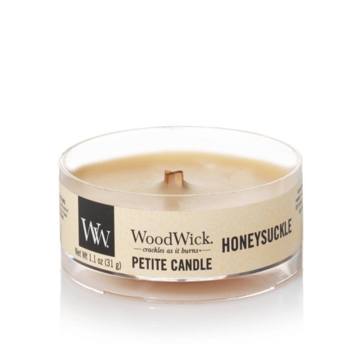 WoodWick Petite - Honeysuckle i gruppen SKØNHED & HELSE / Duft & Parfume / Øvrig duft / Duftlys hos TP E-commerce Nordic AB (C95519)