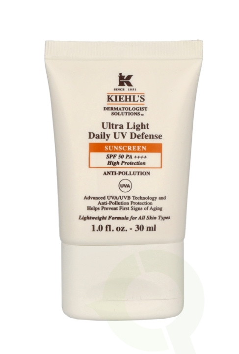 Kiehl\'s D.S. Ultra Light Daily UV Defense Sunscreen SPF50 30 ml i gruppen SKØNHED & HELSE / Hudpleje / Tanning / Solbeskyttelse hos TP E-commerce Nordic AB (C95535)