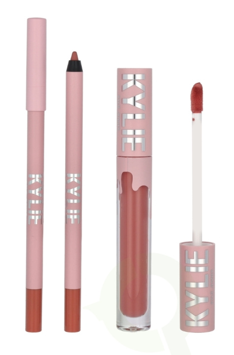 Kylie Jenner Kylie By Kylie Jenner Matte Lip Kit 4.1 ml #354 - Matte Liquid Lipstick 3ml/Lip Liner 1,1gr i gruppen SKØNHED & HELSE / Makeup / Læber / Læbestift hos TP E-commerce Nordic AB (C95693)