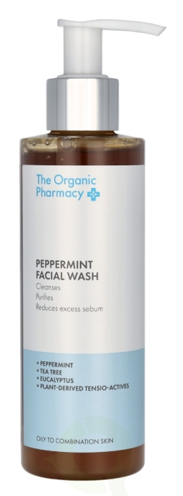 The Organic Pharmacy Peppermint Facial Wash 200 ml i gruppen SKØNHED & HELSE / Hudpleje / Ansigt / Rengøring hos TP E-commerce Nordic AB (C95701)