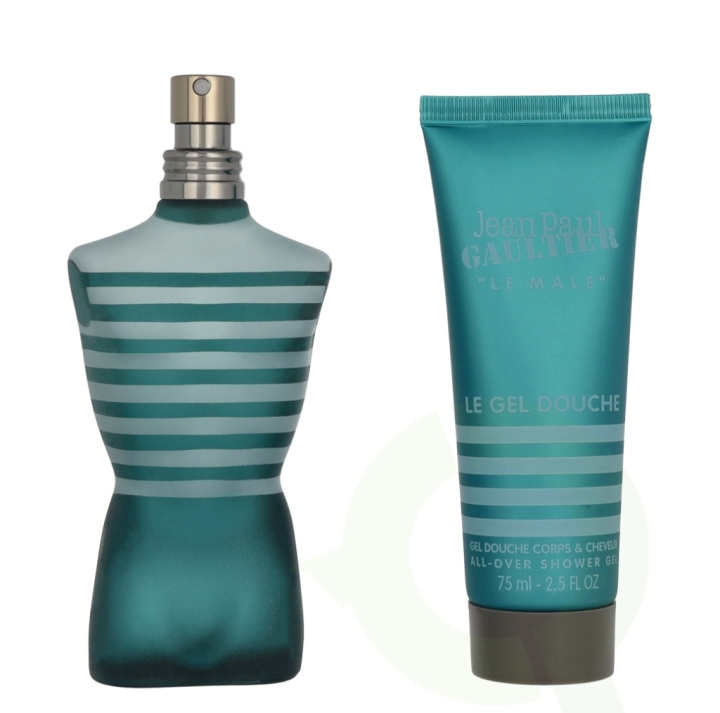 Jean Paul Gaultier Le Male Giftset 150 ml Edt Spray 75ml/Shower Gel 75ml i gruppen SKØNHED & HELSE / Duft & Parfume / Parfume / Parfume til ham hos TP E-commerce Nordic AB (C95713)