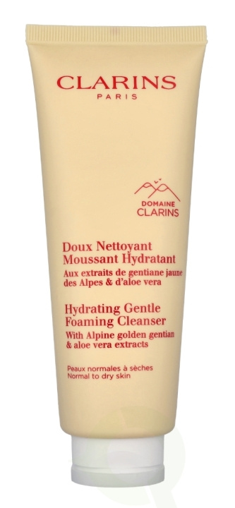 Clarins Hydrating Gentle Foaming Cleanser 125 ml Normal To Dry Skin i gruppen SKØNHED & HELSE / Hudpleje / Ansigt / Rengøring hos TP E-commerce Nordic AB (C95729)