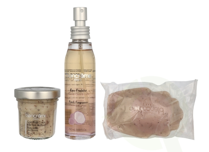 Blancreme Season Essentials Set - Coconut & Lychee 160 ml Fresh Fragrance 50ml/Soap 70gr/Body Scrub 40ml i gruppen SKØNHED & HELSE / Gaveæske / Gaveæske til hende hos TP E-commerce Nordic AB (C95738)