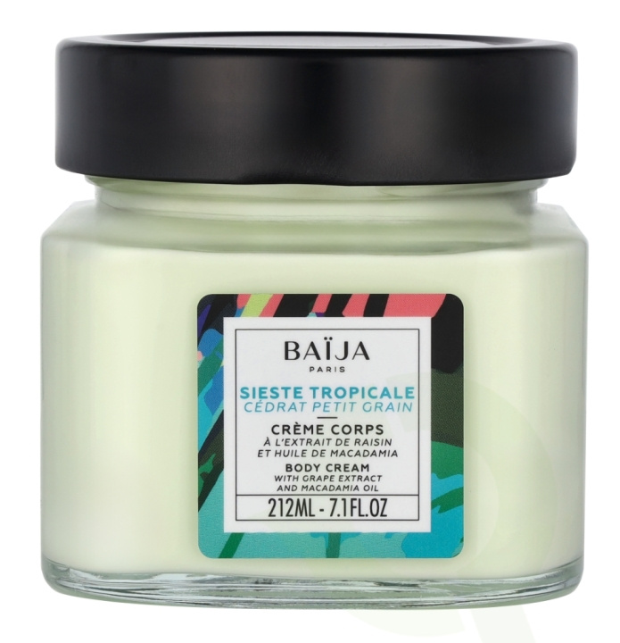 Baija Paris Baija Sieste Tropicale Body Cream 212 ml Citron Petit Grain i gruppen SKØNHED & HELSE / Hudpleje / Kropspleje / Body lotion hos TP E-commerce Nordic AB (C95746)