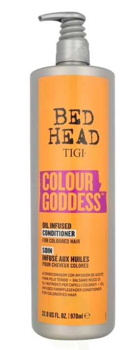 TIGI Bh Colour Goddess Oil Infused Conditioner 970 ml For Coloured Hair i gruppen SKØNHED & HELSE / Hår og styling / Hårpleje / Balsam hos TP E-commerce Nordic AB (C95778)