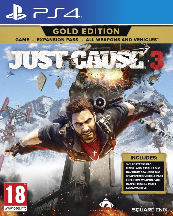 Just Cause 3 - Gold Edition (PS4) i gruppen HJEMMEELEKTRONIK / Spilkonsoller og tilbehør / Sony PlayStation 4 / Spil hos TP E-commerce Nordic AB (C95801)