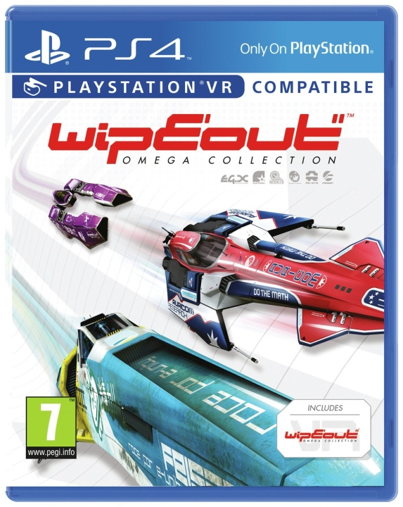 WipEout: Omega Collection (PS4) i gruppen HJEMMEELEKTRONIK / Spilkonsoller og tilbehør / Sony PlayStation 4 / Spil hos TP E-commerce Nordic AB (C95804)